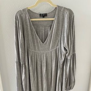 POL dress. Comfortable babydoll style. Size L